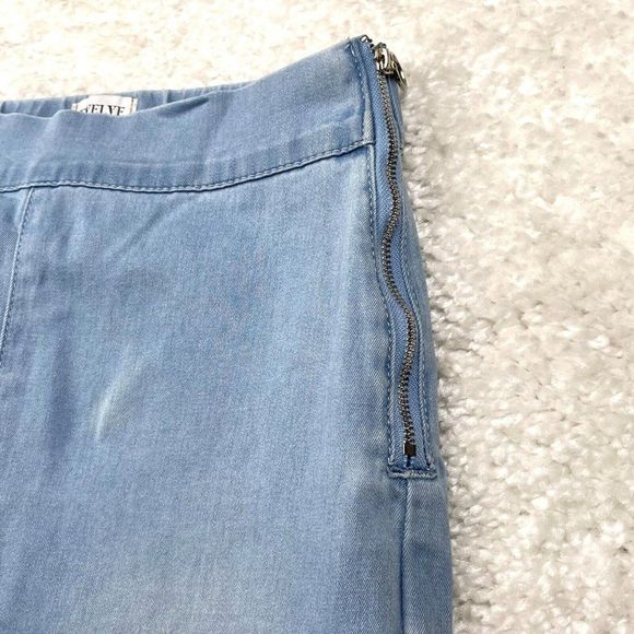 Twelve By OntWelfth High Waisted Super Flare Jean FLAW - Picture 6 of 9